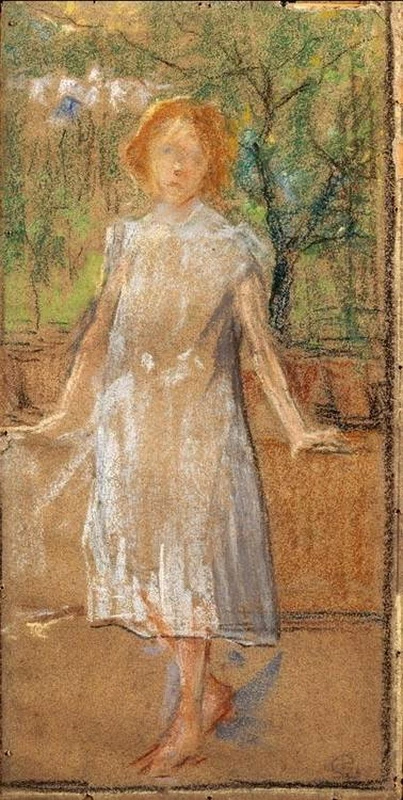 Fanciulla con la veste bianca